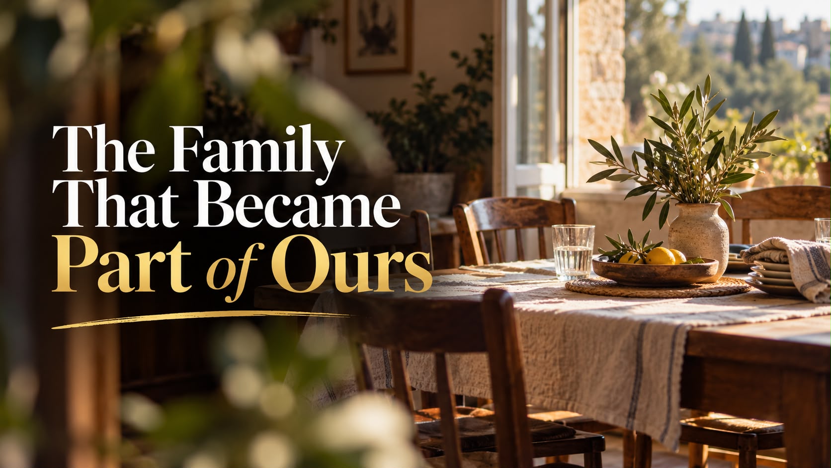 More Than a Helping Hand: How One Family Found a Home in Israel