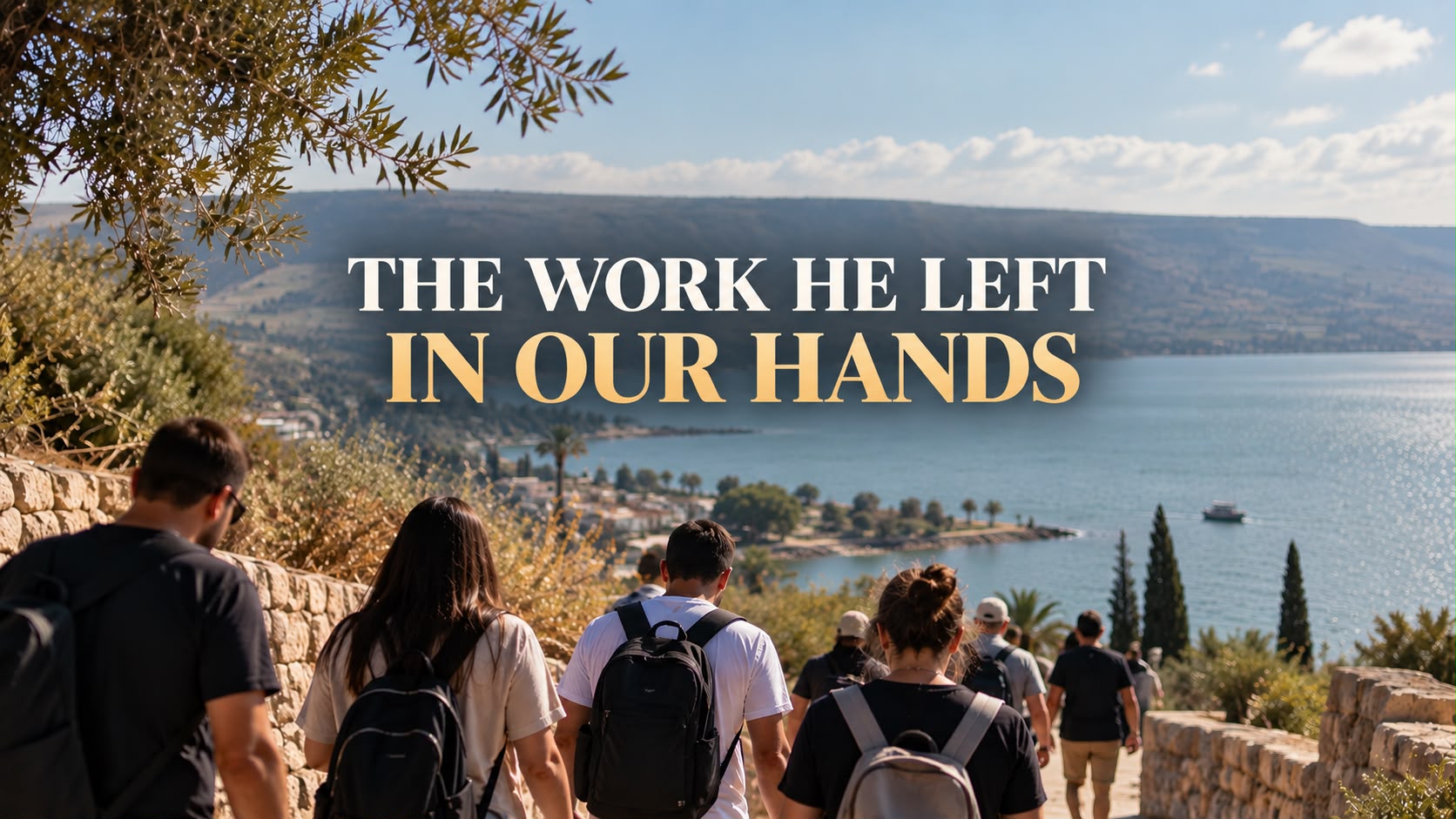 The Work He Entrusted to Us: <br>Bringing the Gospel Back to Galilee
